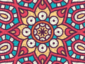 Mandala Colourful Repetition